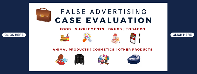 Free legal consultation for false advertising