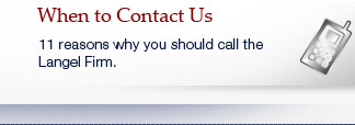 When to Contact Our Firm