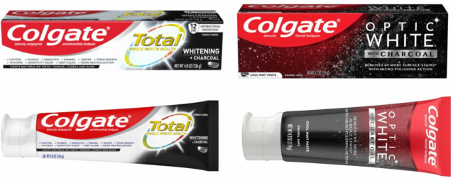 Colgate® Optic White® with Charcoal Toothpaste