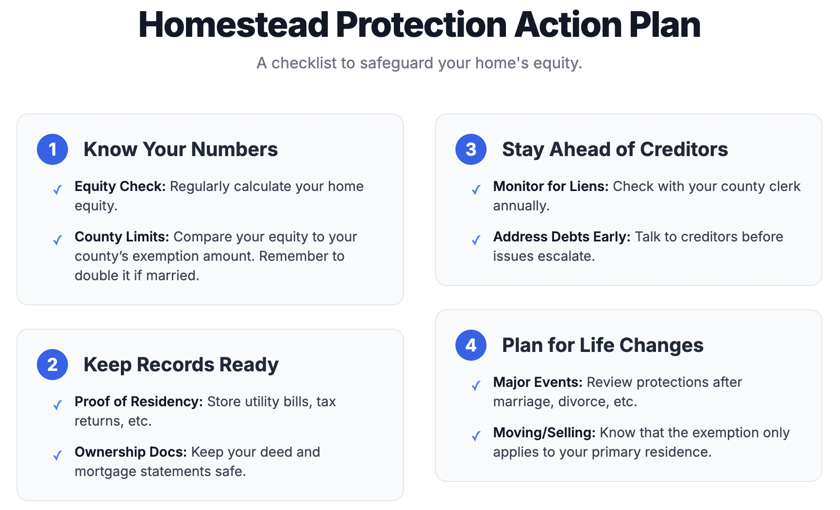 Homestead Action Plan