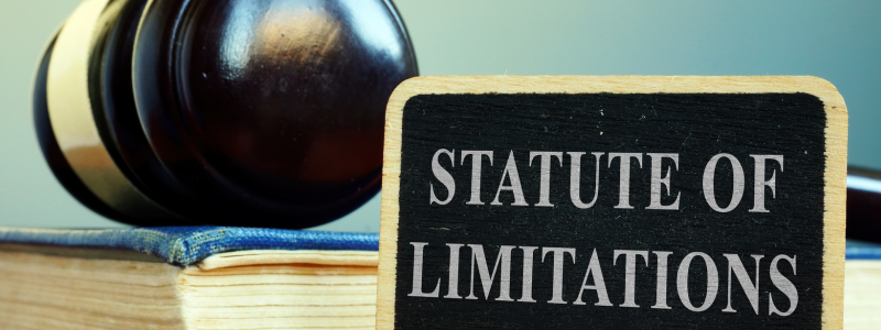What are the statute of limitations in a credit card case?